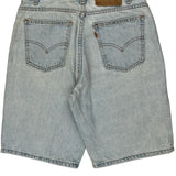 Levis Denim Shorts - 30W 10L Light Wash Cotton