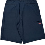 Dickies Cargo Shorts - 34W 12L Navy Cotton