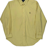 Ralph Lauren Shirt - Large Yellow Cotton