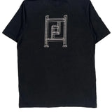 Dickies T-Shirt - Medium Black Cotton