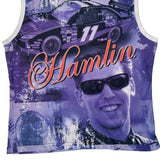 Hamlin Chase Authentics Nascar Aop Tank Top - 2XL Purple Polyester