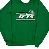 Jets Trench Nfl Sweatshirt - XL Green Polyester Blend