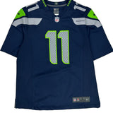 Seattle Seahawks Nike Nfl Football Jersey - Large Navy Polyester