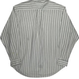 Tommy Hilfiger Striped Shirt - Medium White Cotton
