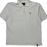 Southpole Polo Shirt - XL White Cotton