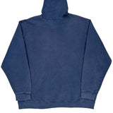 Nike Center Swoosh Hoodie - XL Blue Cotton