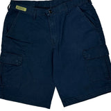 Red Kap Cargo Shorts - 34W 10L Navy Cotton