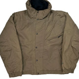The North Face Puffer - Large Khaki Nylon