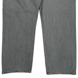 501 Levis Jeans - 40W 34L Grey Cotton