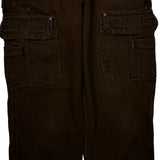 Duluth Cargo Pants - 33W 30L Brown Cotton