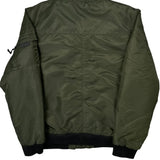 Primark Bomber Jacket - Medium Green Polyester