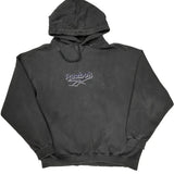 Reebok Hoodie - Large Gray Cotton