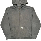 Carhartt Hoodie - XL Gray Cotton Blend