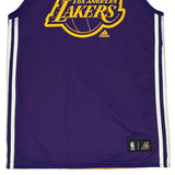 Los Angeles Lakers Adidas Nba Jersey - Small Purple Polyester