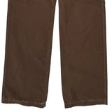 Napapijri Cargo Trousers - 34W 34L Brown Cotton