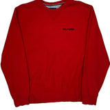 Tommy Hilfiger Sweatshirt - XL Red Cotton