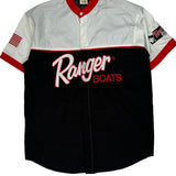 The Game Short Sleeve Shirt - Medium Black Polyester