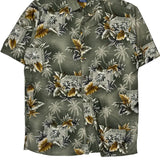 Campia Tall Hawaiian Shirt - Large Multicoloured Viscose
