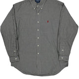 Blake Shirt Ralph Lauren Checked Shirt - Large Black & White Cotton