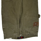 Wrangler Cargo Trousers - 36W 32L Green Cotton