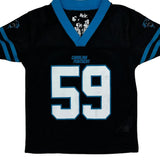 Age 18 Months Carolina Panthers Nfl Football Football Jersey - 2XS Black Polyester