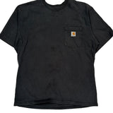 Carhartt T-Shirt - Large Black Cotton