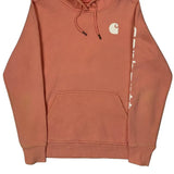 Age 8-10 Carhartt Hoodie - Medium Orange Cotton