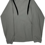 Adidas Windbreaker - Small Gray Polyester