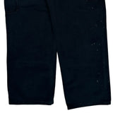 Dakota Grizzly Double Knee Carpenter Trousers - 31W 30L Black Cotton