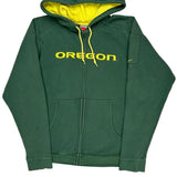 Oregon Nike Hoodie - Medium Green Cotton