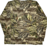 Paramount Outdoors Camo Long Sleeve T-Shirt - 2XL Khaki Cotton