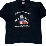 Rolling Thunder All Sports Single Stitch T-Shirt - XL Black Cotton