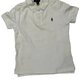 Age 6 Polo By Ralph Lauren Polo Shirt - Small White Cotton