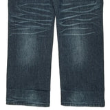 Affliction Contrast Stitch Jeans - 38W 31L Dark Wash Denim