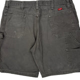 Wrangler Carpenter Shorts - 38W 10L Gray Cotton