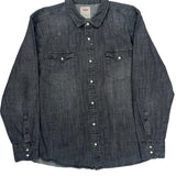 Levis Denim Shirt - XL Gray Denim