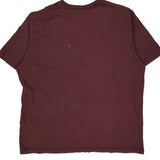Carhartt T-Shirt - XL Burgundy Cotton
