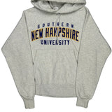 Vintage Southern New Hampshire University Champion College Hoodie - Small Grey Cotton