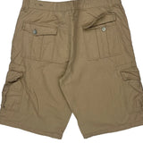 Southpole Baggy Cargo Shorts - 38W 10L Beige Cotton