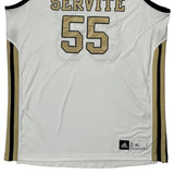 Servite Friars Adidas #55 Jersey - XL Black Polyester