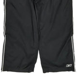 Reebok Track Pants - XL Black Polyester