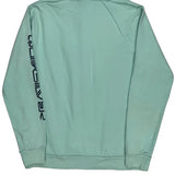 Quiksilver Spellout Hoodie - XL Green Cotton