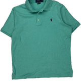 Polo By Ralph Lauren Polo Shirt - Medium Green Cotton