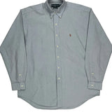 Blake Ralph Lauren Shirt - Large Gray Cotton