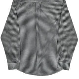 Tommy Hilfiger Checked Shirt - Medium Black & White Cotton