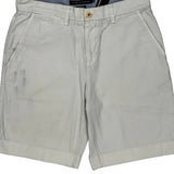 Tommy Hilfiger Chino Shorts - 30W 9L White Cotton