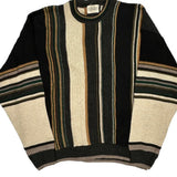 Unbranded Striped Sweater - XL Multicoloured Cotton Blend