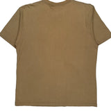 Carhartt T-Shirt - Large Brown Cotton