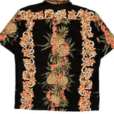 Hilo Hattie Floral Hawaiian Shirt - Large Multicoloured Cotton