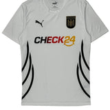 Deutschland Puma Check 24 Football Shirt - Small White Polyester